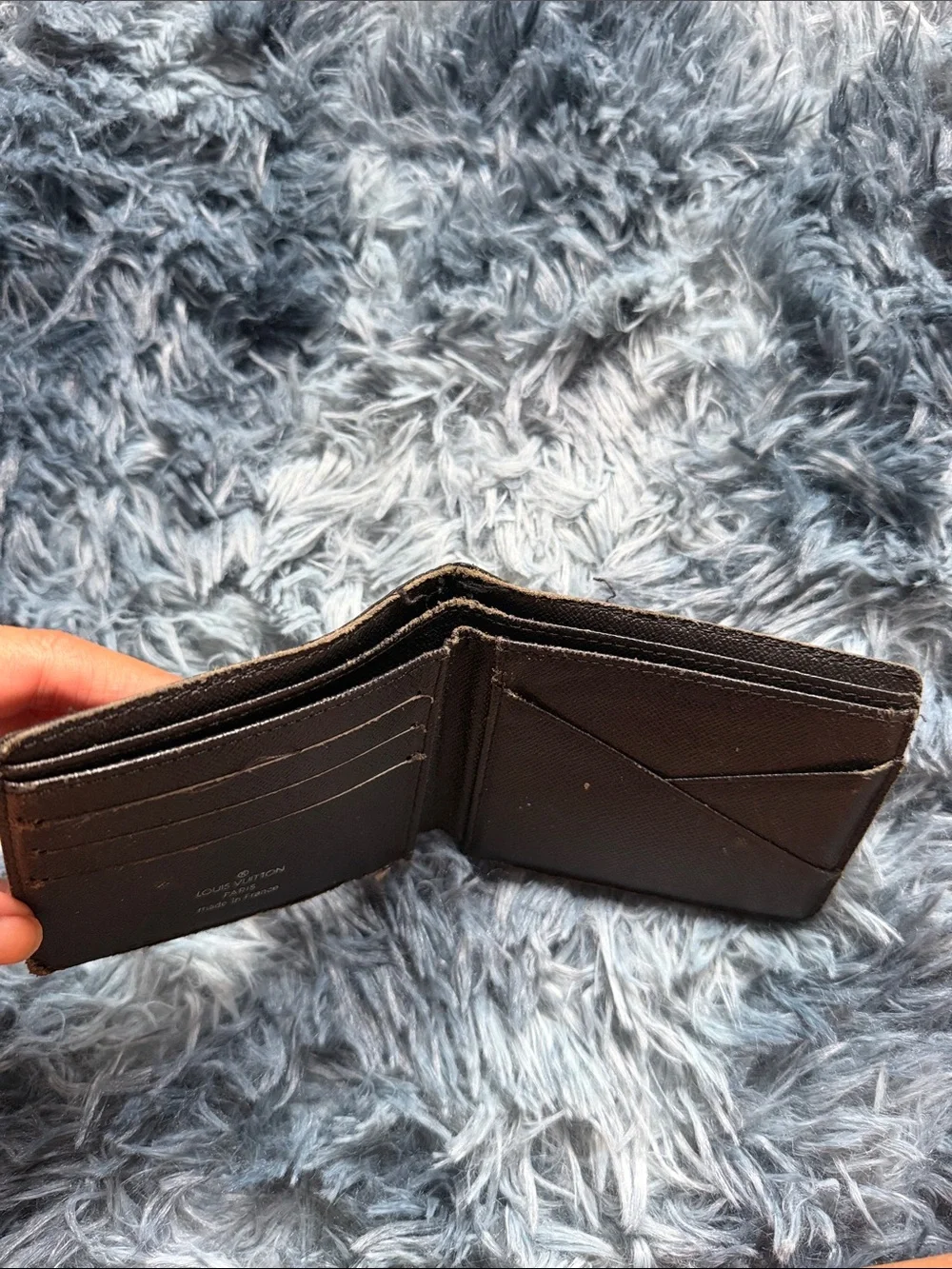 Louis Vuitton Damier Graphite Compact Bi-Fold Wallet - Black